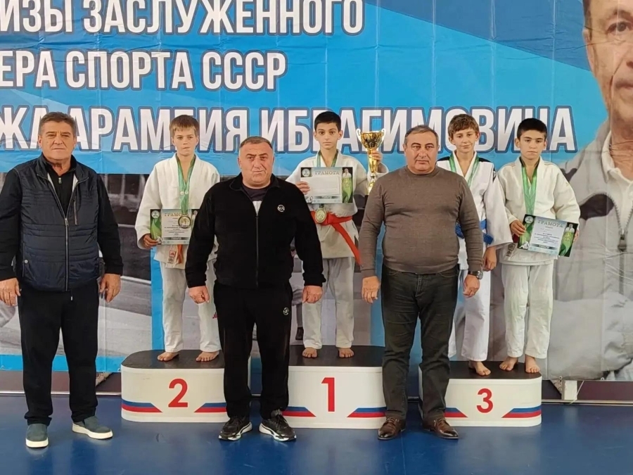 Дзюдоисты Тахтамукайского района снова на пьедестале! 